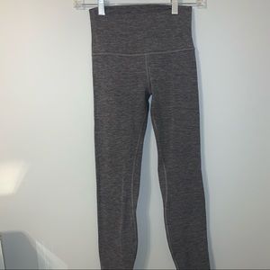 align heathered black high rise